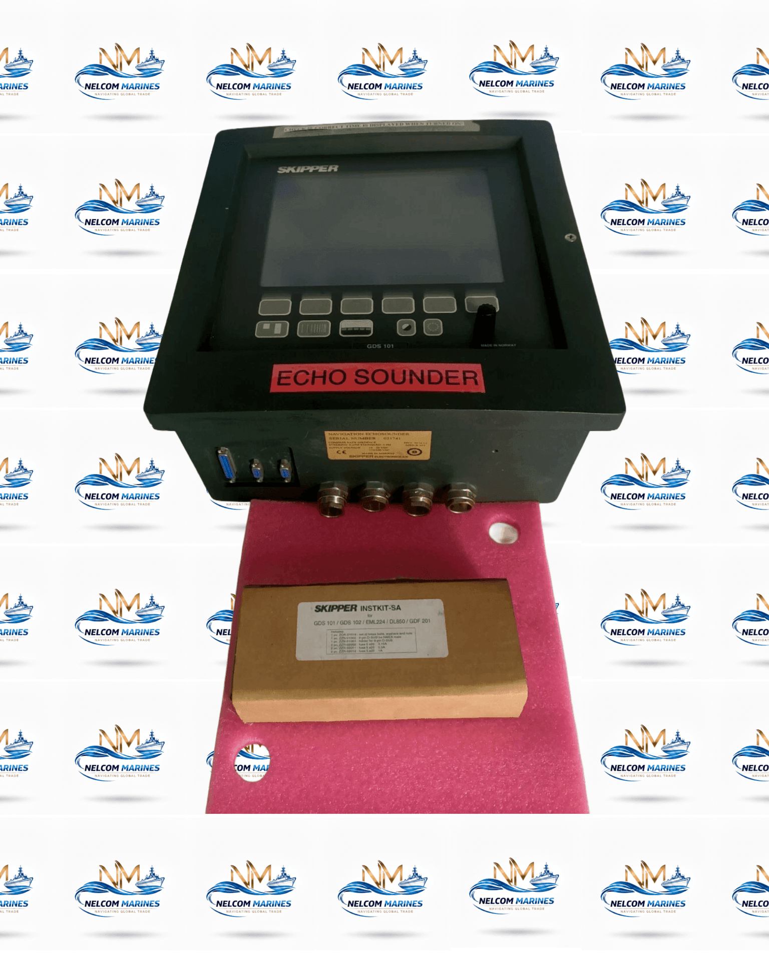 Used SKIPPER GDS-101 SKIPPER GDS-101 MARINE ECHOSOUNDER - MARINE NAVIGATION - Alang Marine Spares